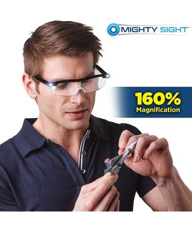 Ontel Mighty Sight LED Magnifying Eyewear - 1 Count - Buy Online on GoSupps.com