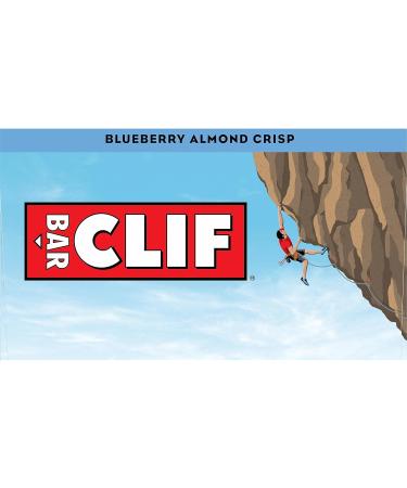 CLIF BAR - Blueberry Almond Crisp - Made with Organic Oats - Non-GMO - Plant Based - Energy Bars - 2.4 oz. (12 Pack) Blueberry Almond Crisp 12 Count (Pack of 1) - Buy Online on GoSupps.com