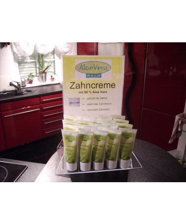 Aloe Vera Gold Toothpaste 75 ml - Natural Whitening & Refreshing | International Shipping - Buy Online on GoSupps.com