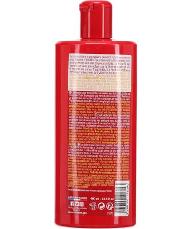 EVOLUDERM - Color Regenerating Shampoo - 400 ml - 97% Natural Origin - Vegan - Made in France - Buy Online on GoSupps.com