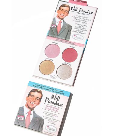 theBalm Will Powder Blush Quad - 1 ct. | High-quality Cheek Color Palette - Buy Online on GoSupps.com
