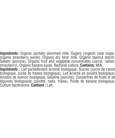 GERBER Organic Yogurt Melts Strawberry Banana Toddler Snack 28 g - Buy Online on GoSupps.com