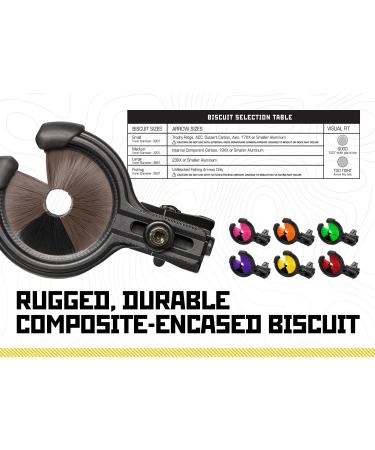 Trophy Ridge Whisker Biscuit Kill Shot Arrow Rest - Medium, Brown - Buy Online on GoSupps.com
