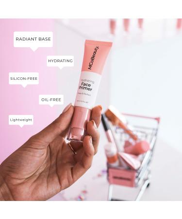 MCoBeauty Hydrating Primer Makeup - Water-Based Oil-Free Gel Primer for Smooth Application - Helps Reduce the Appearance of Dryness Before Makeup - Face Make-up - 30ml - Buy Online on GoSupps.com