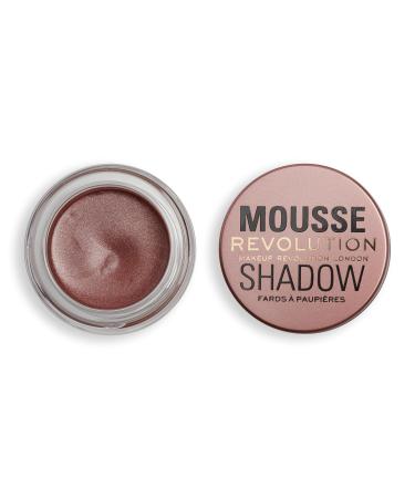 Revolution Beauty London Mousse Shadow Creamy Colour for Cheeks and Eyes Whipped Lightweight Formula Cream-to-Powder Amber Bronze 4g - Buy Online on GoSupps.com
