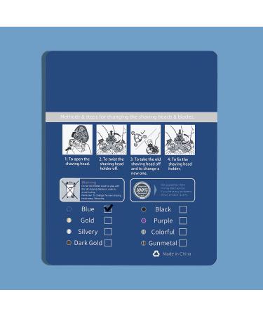 SweetLF 3-Piece Replacement Razor Blade for SWS7105 & SWS7105BK | International Shipping Available - Buy Online on GoSupps.com