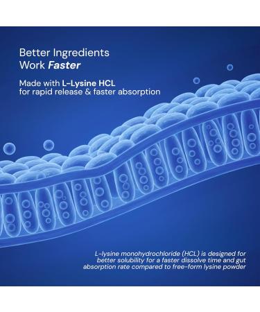 Herstat L-Lysine & Propolis | Advanced Lip Health & Immune Support | High Strength Formula with Quercetin Vitamin C Vitamin E & Zinc - Buy Online on GoSupps.com