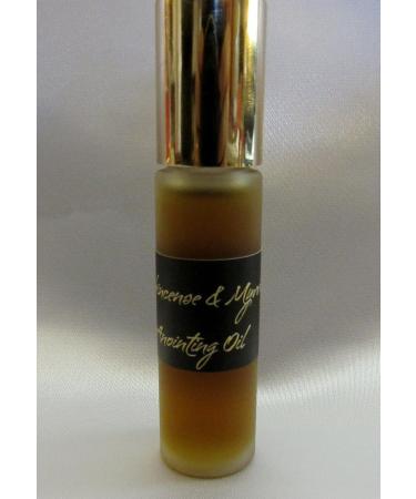 Frankincense and Myrrh Prayer Anointing Oil with Roller Applicator | International Shipping - Buy Online on GoSupps.com