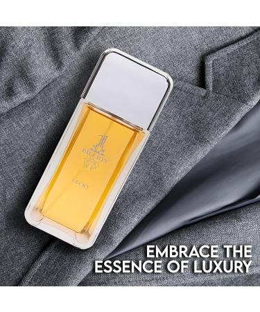 Men's Cologne 1 Billion Lucky Eau De Toilette Body Spray Fragrance For Men- Daywear Casual Daily Perfume Set with Suede Pouch- 3.4 Fl Oz Bottle- Ideal EDT Beauty Gift for Birthday Anniversary - Buy Online on GoSupps.com