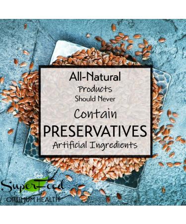 GERBS Raw Brown Flax Seeds 2 LBS - Non-GMO, Keto & Paleo, High Omega-3 & Fiber - Gluten & Peanut Free - Freshly Harvested & Packaged - Buy Online on GoSupps.com