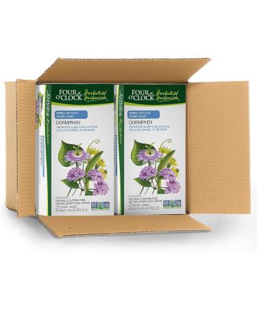 Four O'Clock Herbalist Calm Dormiphen Herbal Tea Non-Gmo Kosher Gluten-Free 6 Pack of 20 Teabags - Buy Online on GoSupps.com