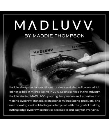 MADLUVV Brow Stamp Refill - Medium Brown | Perfect Brow Solutions for Effortless Beauty - Buy Online on GoSupps.com