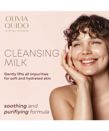 OLIVIA QUIDO Cleansing Milk with Lilac & Sea Daffodil (8.4 fl.oz.) | Anti-Aging Face Cleanser - Buy Online on GoSupps.com