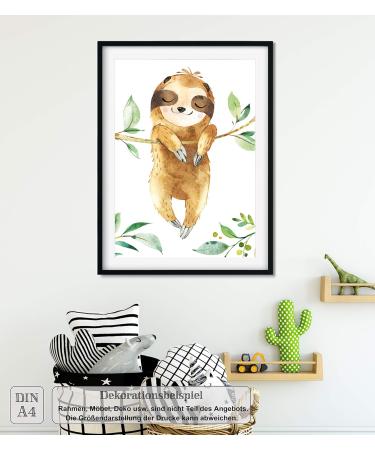 LALELU-Prints Adventurous Safari: Set of 6 Jungle Elephant Posters for Kids' Rooms Perfect Wall Decor for Boys and Girls (DIN A4 Unframed) - Buy Online on GoSupps.com