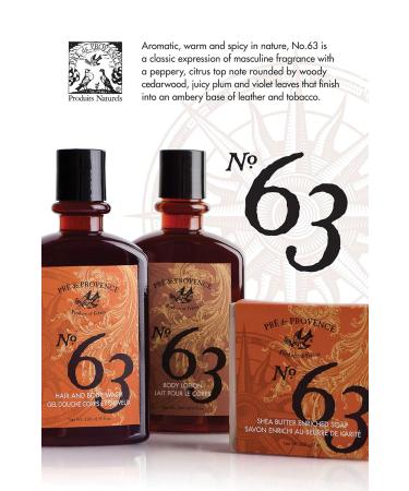 Pre de Provence No.63 Men's Collection Shower Gel - Buy Online on GoSupps.com