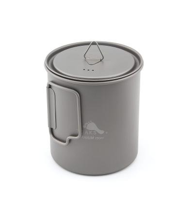 TOAKS Titanium 750ml Pot Silver Grey