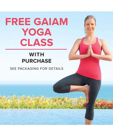 Gaiam Foldable Yoga Mat - Travel Fitness & Exercise Mat (68 x 24 x 2mm) - For Yoga, Pilates & Workouts - Buy Online on GoSupps.com