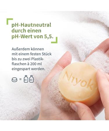 NIYOK 2-in-1 Solid Shampoo & Conditioner Vitamina - Vegan Plastic-Free 100% Natural | Sustainable Hair Care (80g) - Buy Online on GoSupps.com