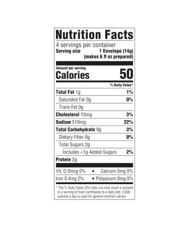 Lipton Instant Soup Mix Spring Vegetable 1.9 oz Pack of 12 - Delicious and Convenient Soup Mix - Buy Online on GoSupps.com