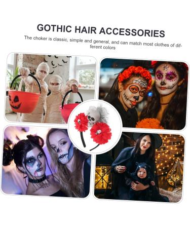 Abaodam Hair Bands Hair Ties Headbands Party Headdress Carnival Headband Halloween Hair Accessories Halloween Headwear for Adults Halloween Hair Band Artificial Flower Plastic Cosplay - Buy Online on GoSupps.com
