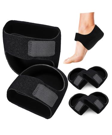 Didiseaon 3 Pairs Heel Protector Back Foot Sleeves Plantar Shoes Women Cracked Plantar Heel Pads Hair Perm Neck Tray Heal Heel Pads Cushion Gel Sponge Composite Cloth Sole of Foot