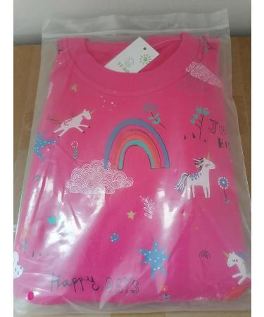 Girls Cotton Sweatshirt for Kids - Long Sleeve Casual Jumper, 1-12 Years - Rose Red - Buy Online on GoSupps.com