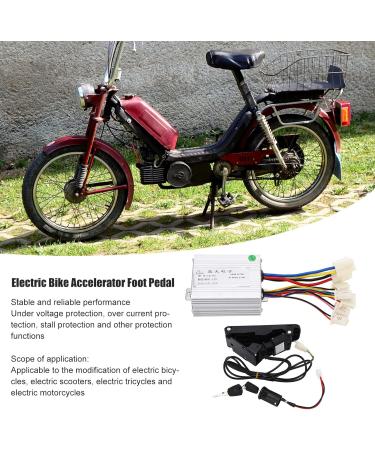 Buy 12V 500W Bike Brushed Motor Controller Kit - Electric Scooter & Tricycle Conversion with Foot Throttle | International Shipping Available - Buy Online on GoSupps.com