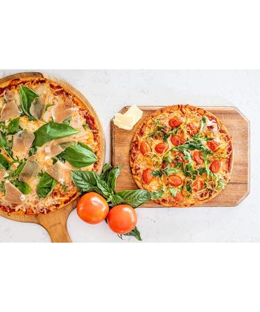 Premium Fresh Keto Pizza Crust - Low Carb, Soy-Free, No Additives, Preservatives, or Artificial Flavors - 12 2 Pack - Buy Online on GoSupps.com