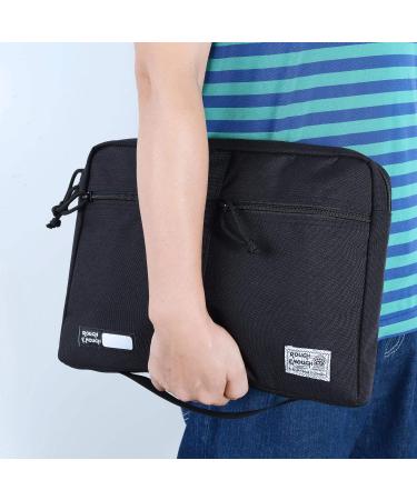 Rough Enough 13-14 inch Laptop Case Bag for Men - EDC Tactical Notebook Organizer Pouch with Compartments - Ideal for Mouse, Power Adapter, Cables - Travel Cordura - Buy Online on GoSupps.com