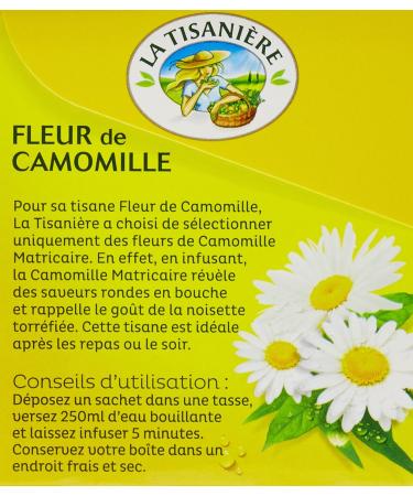  La Tisaniere La Tisani re Chamomile Infusion 25 Sachets - Buy Online on GoSupps.com