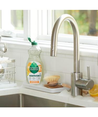 Seventh Generation Dish Liquid Soap Clementine Zest Lemongrass Dishwashing Soap Liquid Soap - 19 Oz - Pack Of 6 - Buy Online on GoSupps.com