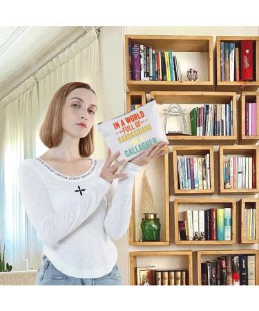 LEVLO Zippered Cosmetic Bag - Perfect Gift for Friends & Family - Shameless TV Show Inspired 'Be A Gallagher' - Buy Online on GoSupps.com