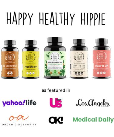 Happy Healthy Hippie Fungi Fuel Mushroom Coffee & Organic Ashwagandha Capsules - Buy Online on GoSupps.com