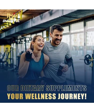 BMVINVOL Psyllium Husk Capsules Fiber Supplement with Fenugreek Turmeric Ginger Black Pepper - Support Digestive System Intestinal Health - 240 Count for 4 Month Supply - Buy Online on GoSupps.com