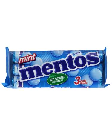 Mentos mint 3 rolls 114g