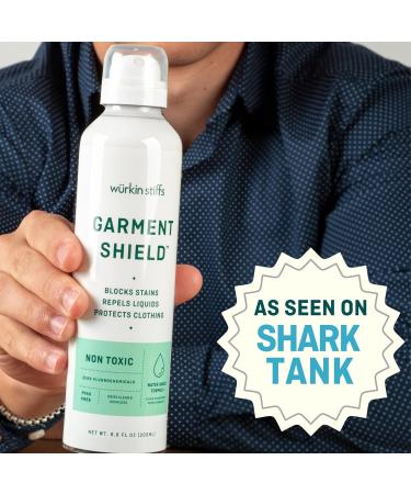 Garment Shield Spray by W rkin Stiffs | Premium Superhydrophobic Stain Repellent | Non-Toxic & Odorless Clothing Protector | Made in the USA - 6.8 oz (200ml - Buy Online on GoSupps.com