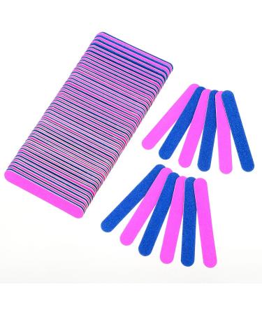 100 Pack Double Sided Disposable Nail Files | 2/3 Inch Emery Boards for Manicure Tools - Buy Online on GoSupps.com