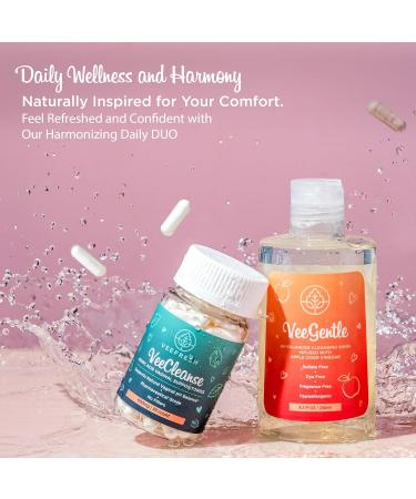 VeeFresh VeePower Lite Bundle - Ultimate Feminine Care for Freshness & Odor Control | VeeCleanse Boric Acid Suppositories & VeeGentle pH Balance Wash - Shop Now - Buy Online on GoSupps.com