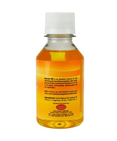 Madre Tierra Carrot Oil 4 Oz - Natural Skin & Hair Care | International Shipping - Buy Online on GoSupps.com