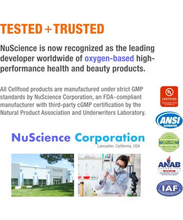 Cellfood Essential Silica Anti-Aging Formula - 4 fl oz 3 Pack - Supports Healthy Bones Joints Hair Skin Nails Teeth & Gums - Easy to Absorb - Gluten & Thiaminase Free Non-GMO - 120-Day Supply - Buy Online on GoSupps.com