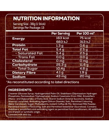 Old Town White Coffee 3 in 1 Hazelnut 15 Sachets Net WT 600g - Buy Online on GoSupps.com