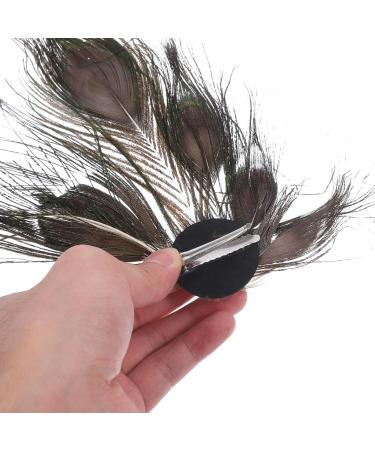 Healeved Hair Clip - Fashion Peacock Hair Pins Peacock Fascinator Peacock Hair Clip for Women and Girls - Fascinator - Buy Online on GoSupps.com