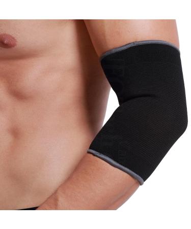 NeoTech Care Elbow Support Sleeve, 1 Unit, Black, Size Large Large (Pack of 1) 1