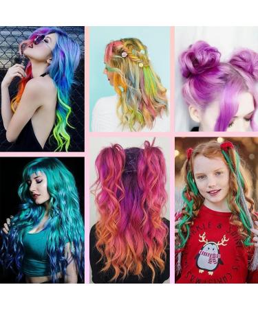 Temporary Hair Color Powder - 4 Vibrant Shades for Carnival Cosplay Halloween & Events | Fast International Shipping - Buy Online on GoSupps.com