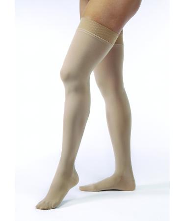 BSN Medical 115510 JOBST Compression Hose Thigh High 15-20 mmHg Closed Toe Large Natural