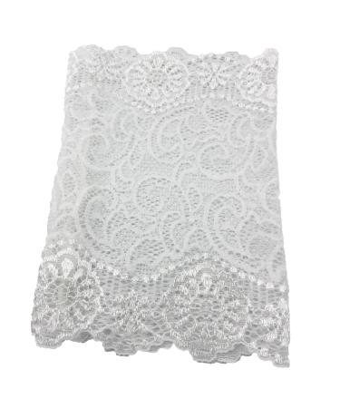 Picc Line Lace Sleeve Cover for Cancer Chemo Diabetes - White (Type#3 6.75) - Perfect for Weddings/Events - Buy Online on GoSupps.com