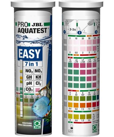 JBL Denitrol 2306200 Aquarium Starter & Proaquatest Easy 7in1 Test Strips Bundle Perfect for Freshwater & Saltwater Aquariums | 250ml + 50 Test Strips - Buy Online on GoSupps.com