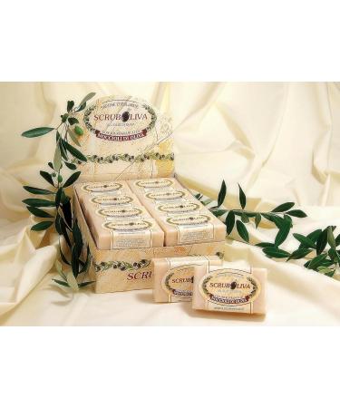  FRATELLI RISSO Exfoliating Soap Olive Scrub Olive Oil Soap Natural Soap 3 Pieces - 150g - Buy Online on GoSupps.com