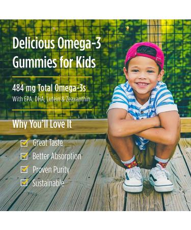 Nordic Naturals Children's Eye Health Gummies - Strawberry Lemonade for Ages 2-12 | 30 Count - Buy Online on GoSupps.com