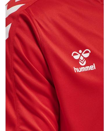 Hummel Men's Hmlcore XK Poly Jersey S/S T-Shirt in True Red - International Shipping Available - Buy Online on GoSupps.com